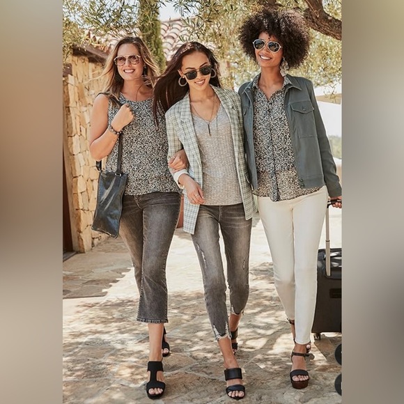 Liverpool Women's Abby Ankle Skinny Size 4/27 Bright White - Picture 8 of 10